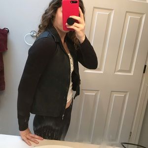 Charter Club Leather Jacket